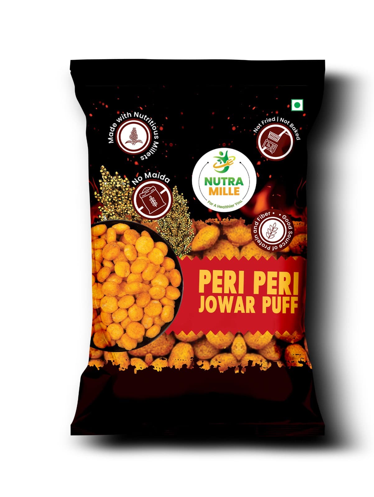Peri Peri Jowar Puffs pack